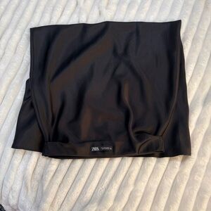 Zara Black Strapless Top